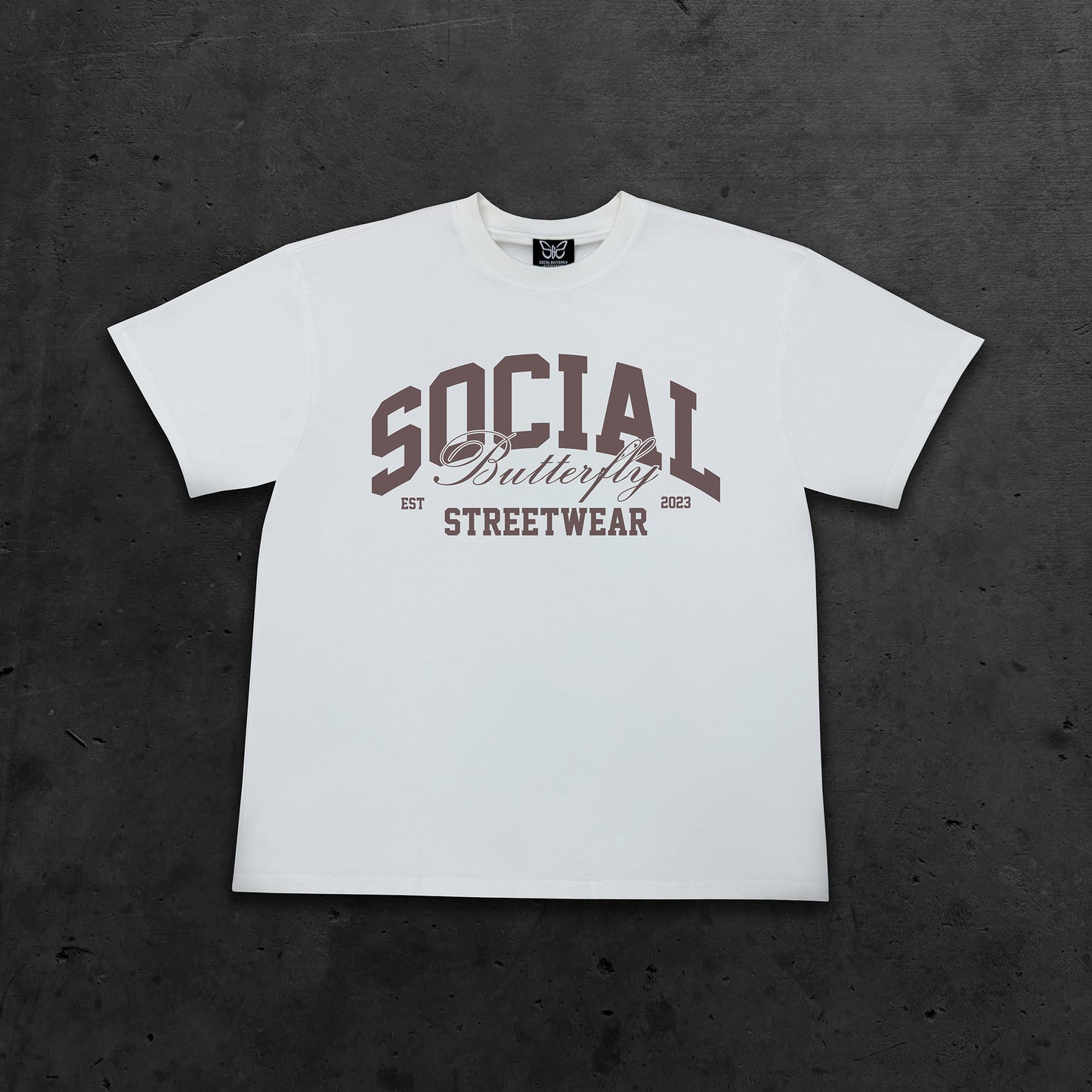 WHITE ESTABLISHED T-SHIRT