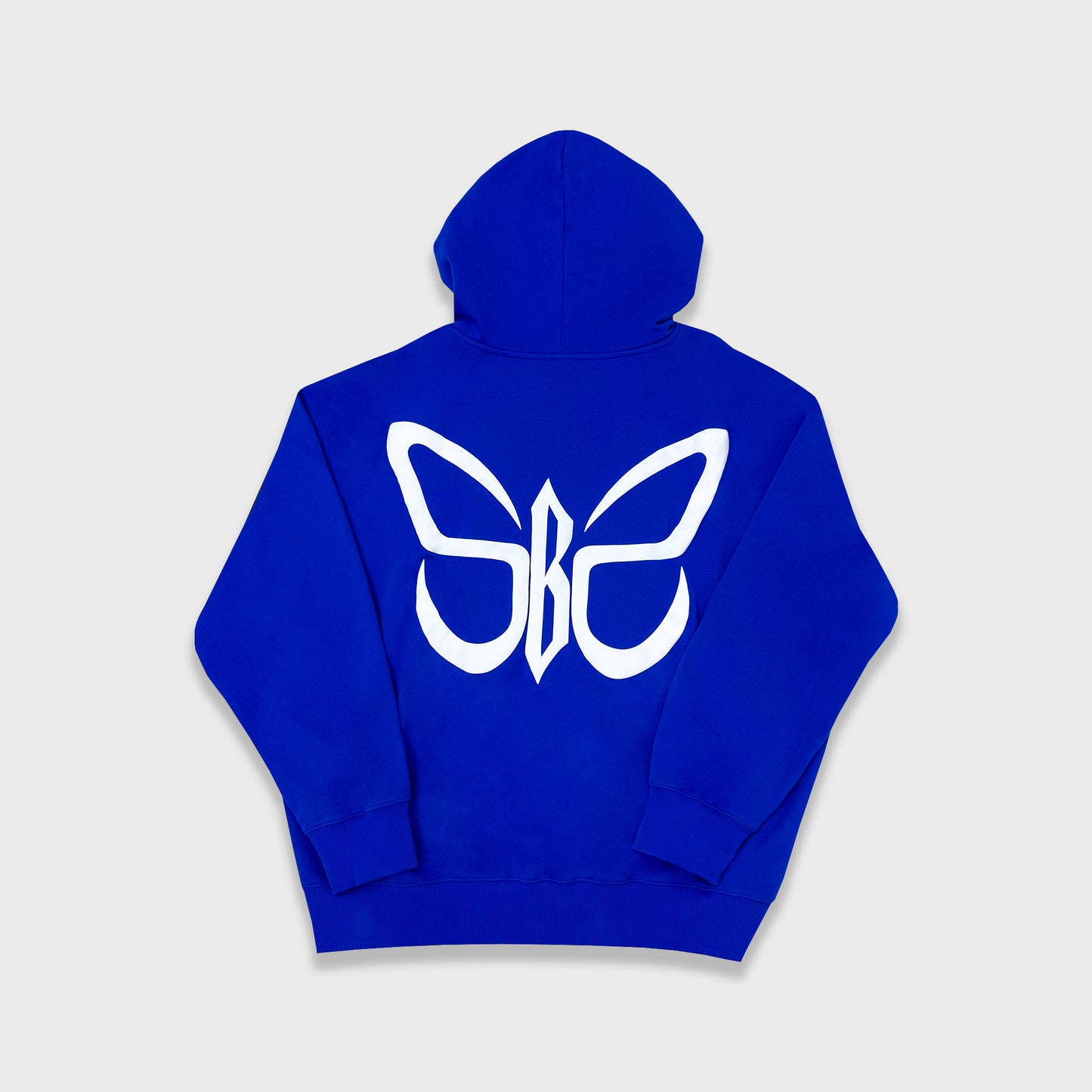 SOCIAL BUTTERFLY BLUE HOODIE