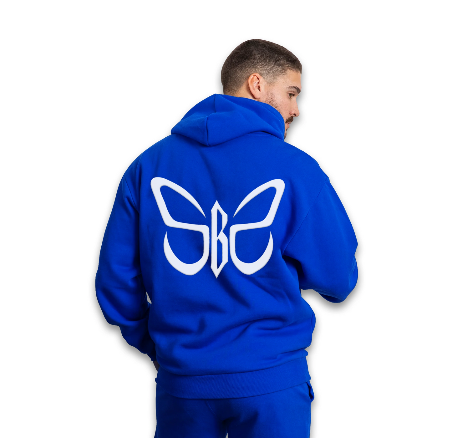 SOCIAL BUTTERFLY BLUE HOODIE